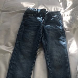 Blue jeans//tillys// RSQ//high rise ankle skinny